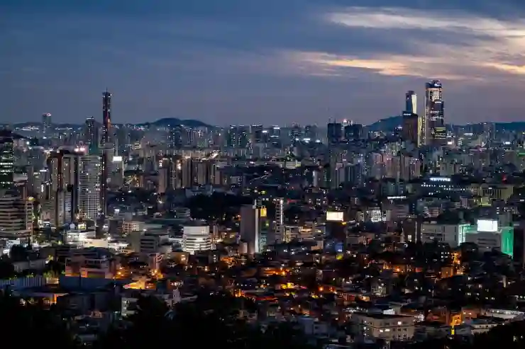 창원NC파크 야경 포토스팟