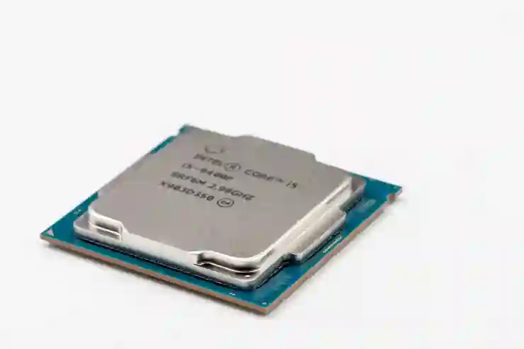 인텔 CPU I5 시리즈의 성능과 특징 완벽 분석하기